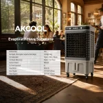 AKCOOL 5000 m³/h Evaporatif Soğutucu - Görsel 3